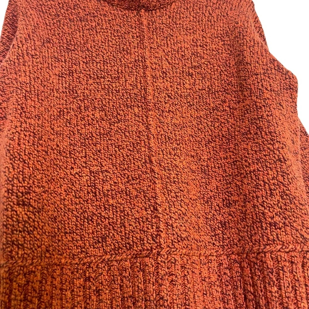 Smartwool Bell Meadow Sweater Woodsmoke-ginger Heather Marl Size Medium Orange - Picture 8 of 13